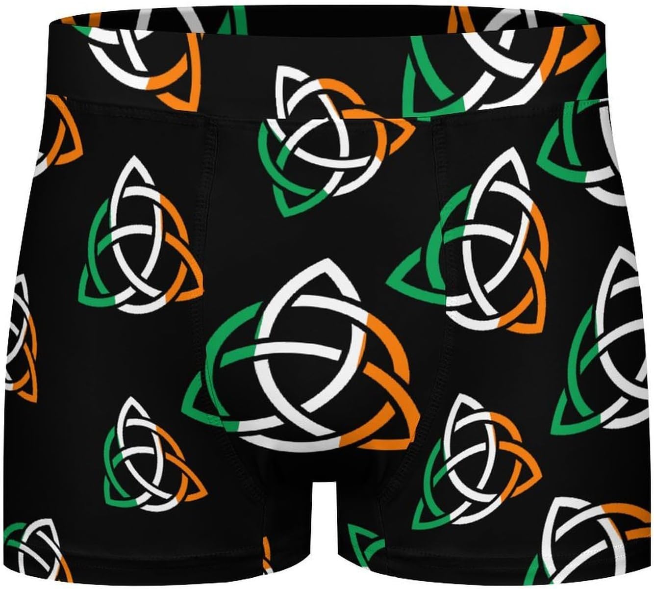 Irish Ireland Celtic Tribal Men's Underwear Boxers Briefs for Men Stretch Shorts