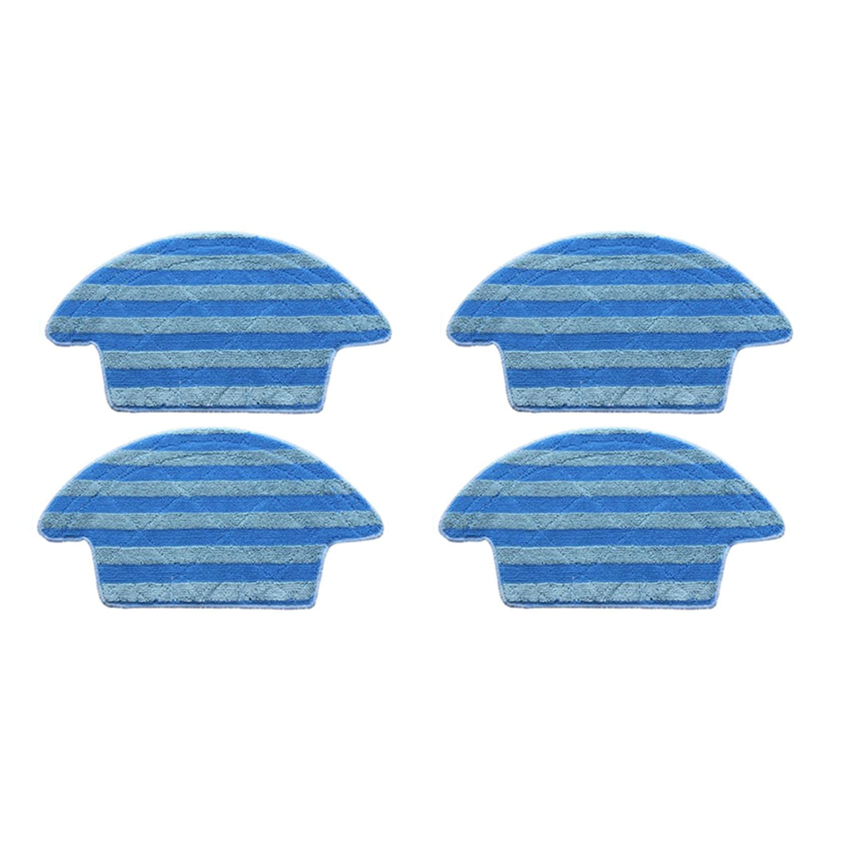 Hndhbfgrt 4x Mop Cloth Magic Tape Replacement for V55 Pro Smart Robotic Vacuum Cleaner Spare Parts