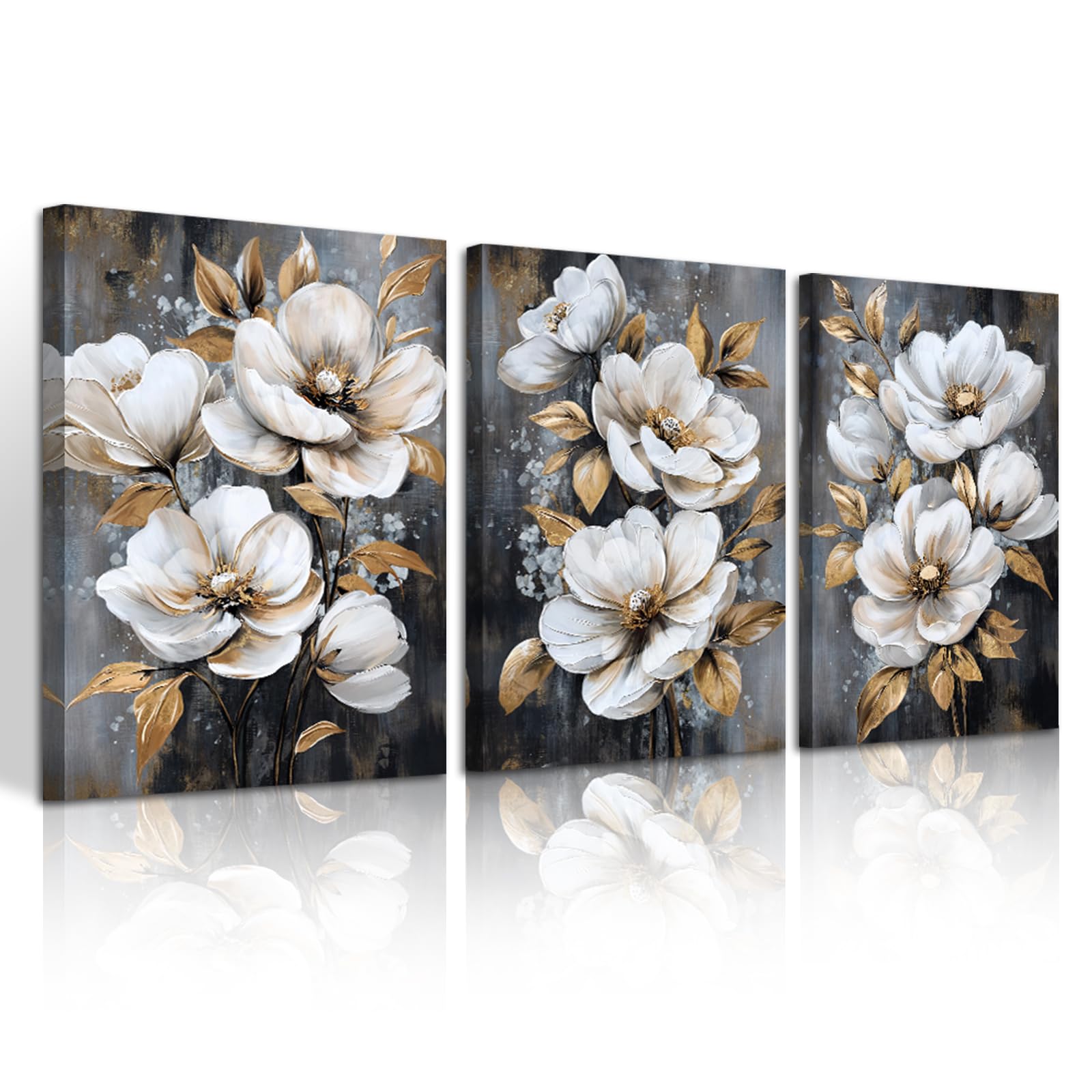 Abstract Mountain Art Prints - 3 Panel Canvas Wall Decor -9