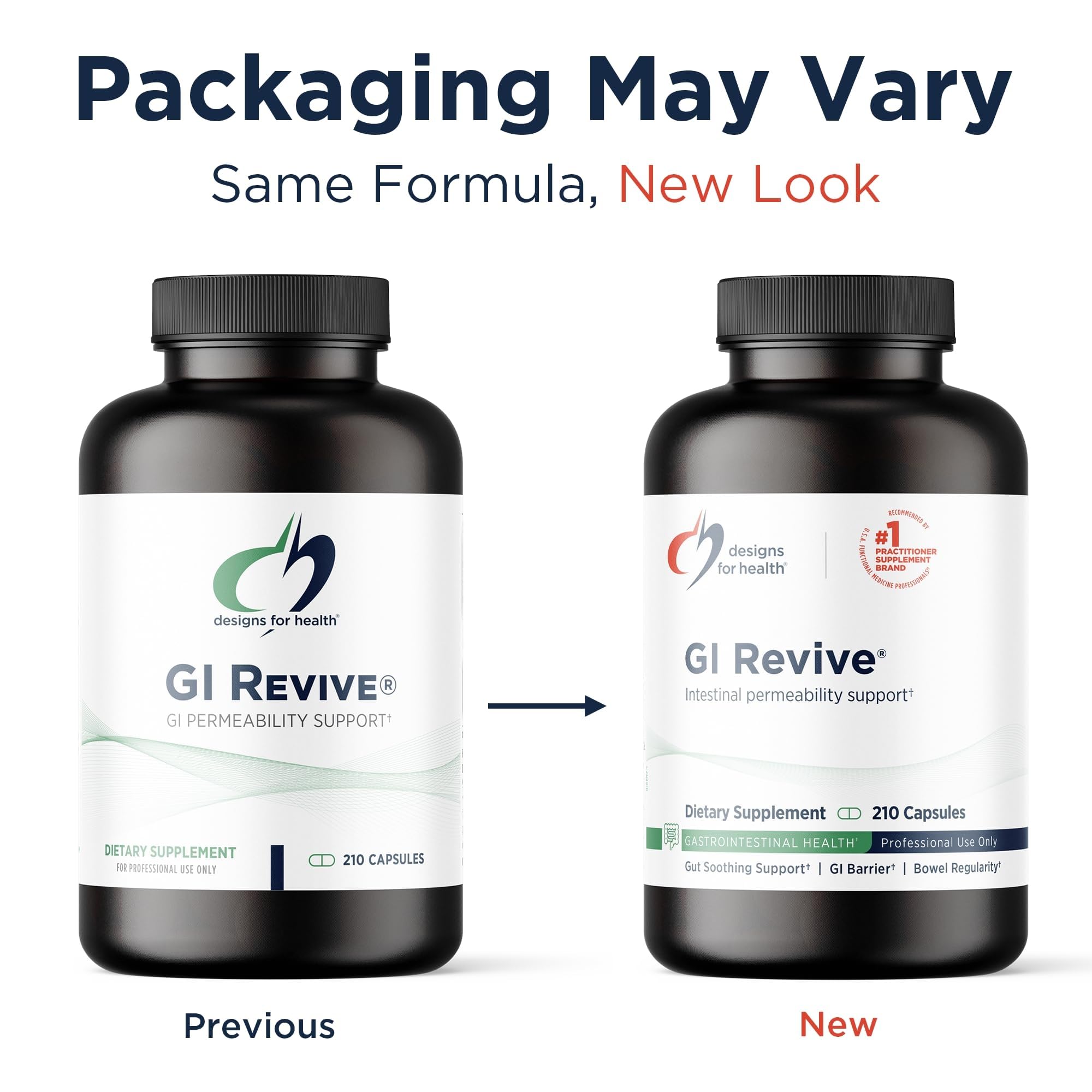 Designs for Health GI Revive Digestive Gut Health Support, 210 Capsules — Amazon image 4