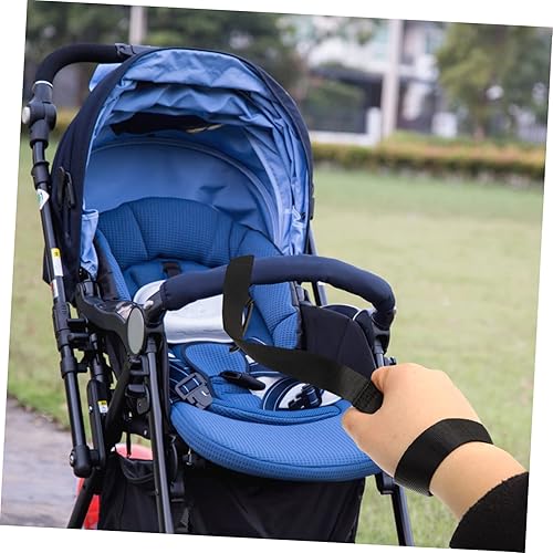 Miniatura 6 de Toyvian 2 correas de seguridad para cochecito de bebé, silla alta para bebé, ganchos colgantes al aire libre, correa de muñeca para cochecito de