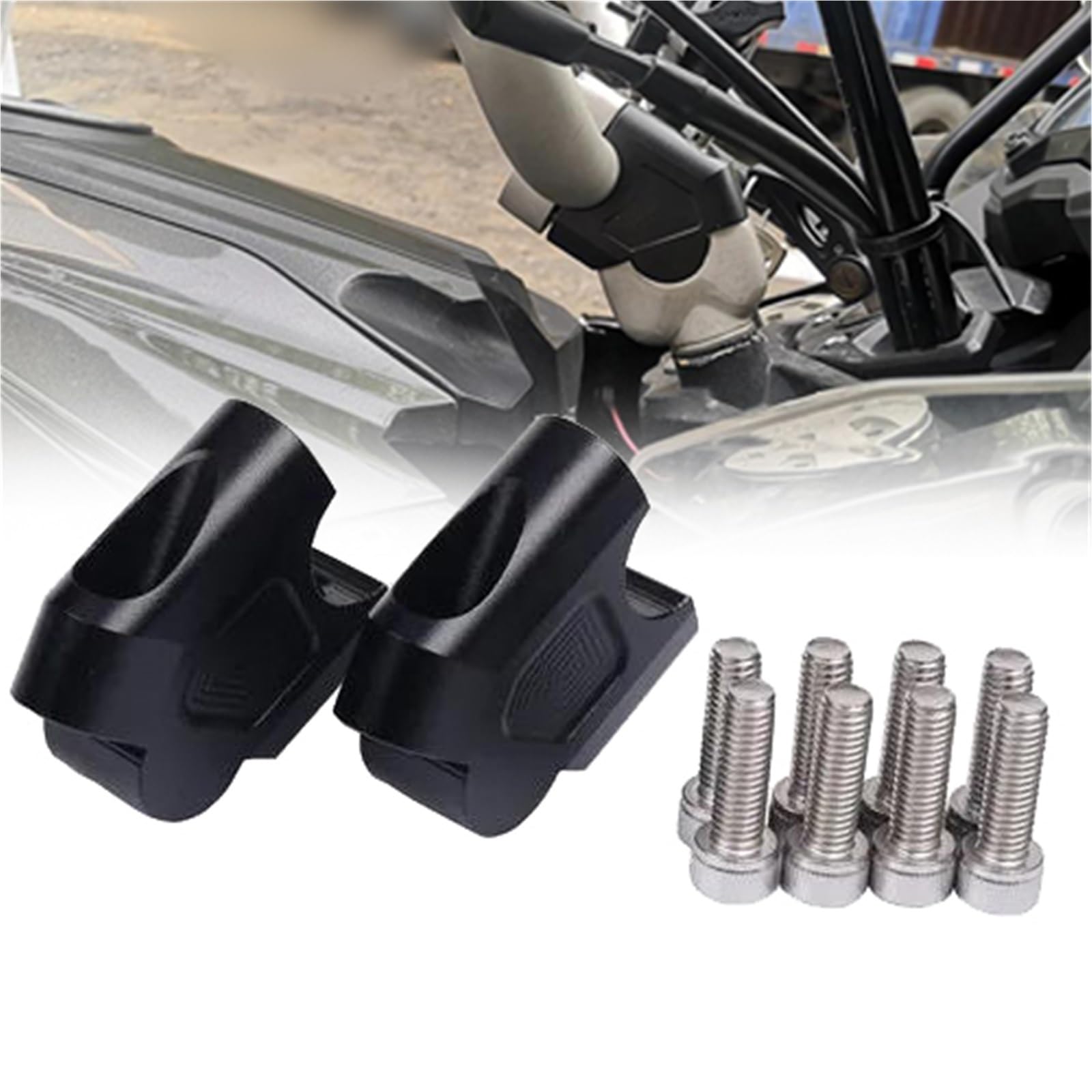 Pince Extension Guidon Benelli TRK702X 2023 Aluminium CNC Robuste