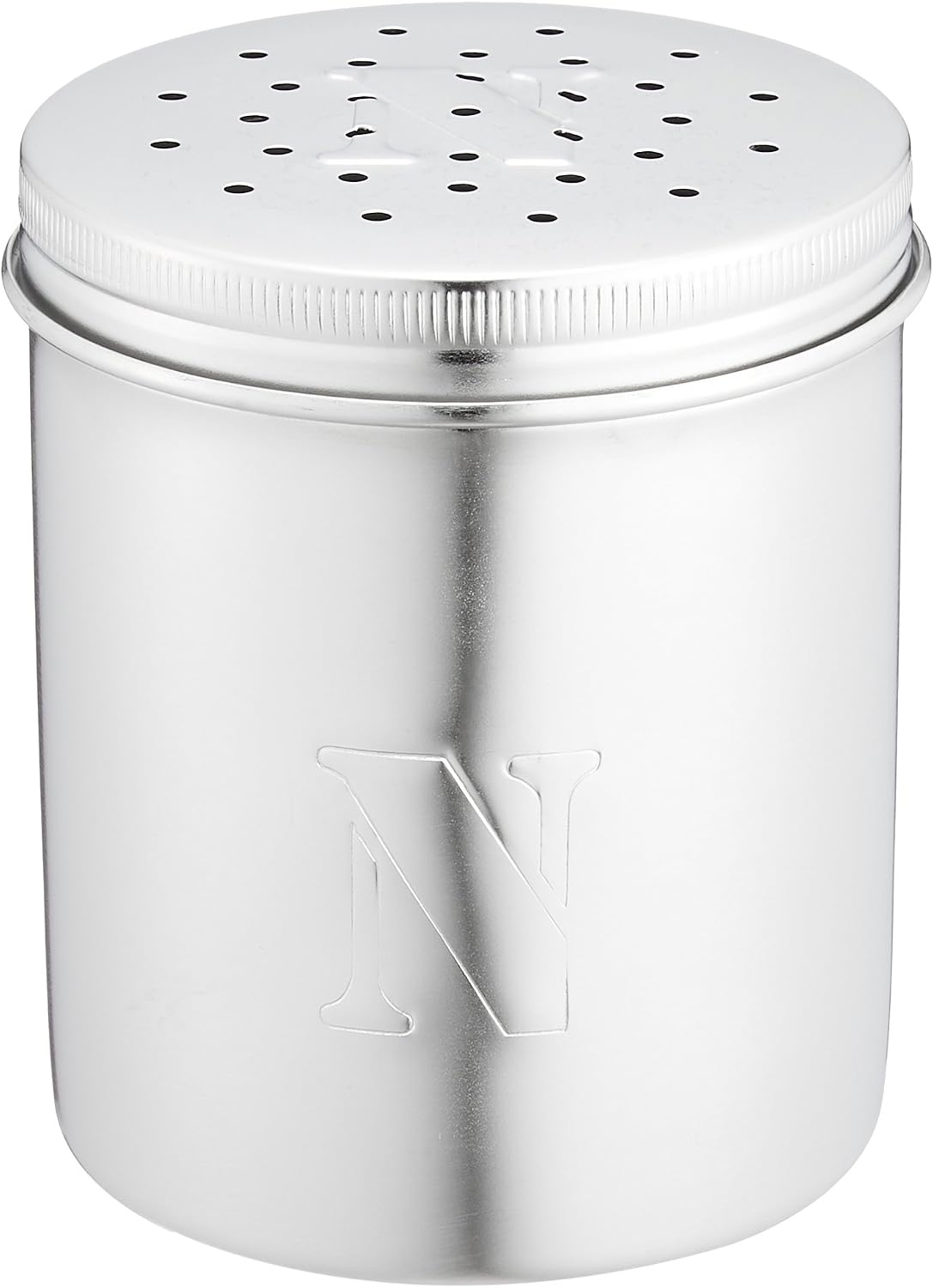Endoshoji BTY02007 Commercial Seasoning Can, Small, Sesame Can, Condiment Container, 18-8 Stainless Steel, Made in Japan
