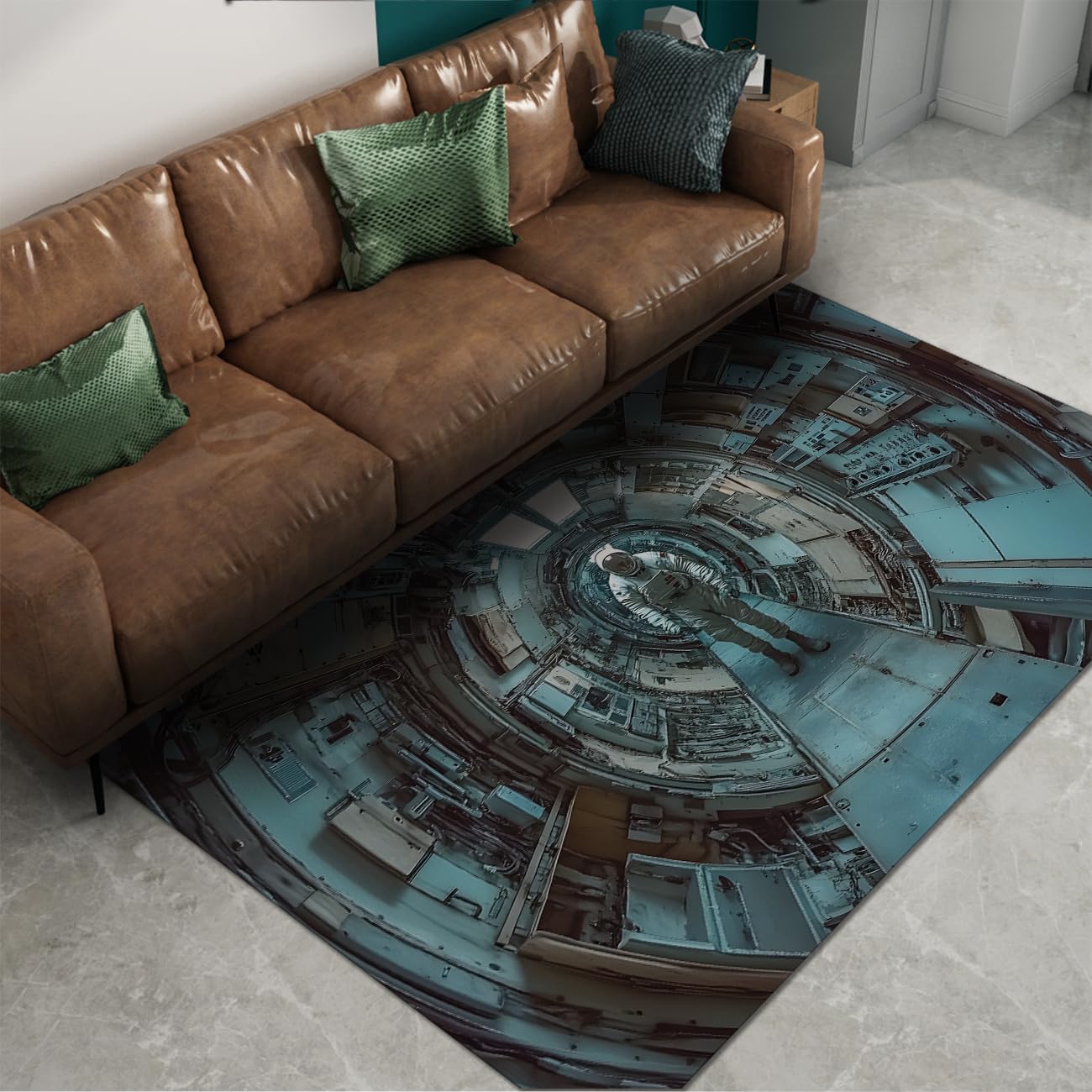 Dywaniki do gier do sypialni chłopców, 180 x 270 cm, zmywalny, astronauta, dywan do salonu, statku kosmicznego, kabiny, dywan dla mężczyzn, jaskini, nastolatków, dekoracja sypialni