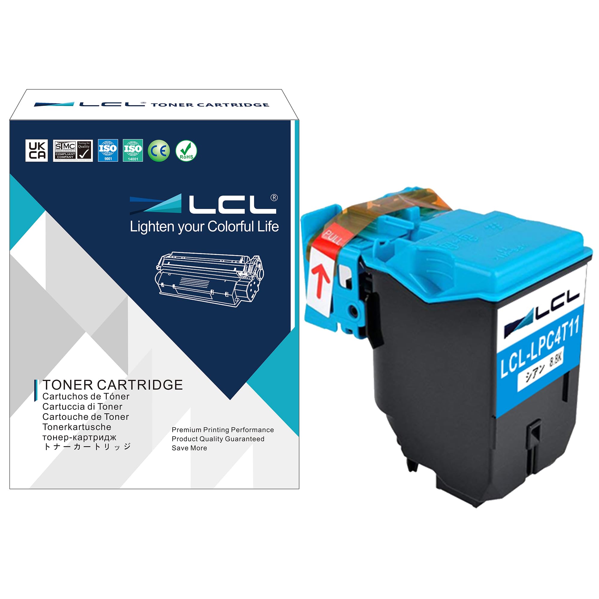 Amazon.co.jp: LCL エプソン用 LPC4T11 LPC4T11C LPC4T11CV （1パック