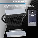 Thermalright HR-09 2280 PRO Black SSD heatsink, Double-Sided Heat Sink, with Thermal Silicone Pad for M.2 SSD PC and Computer,Desktop High Performance SSD Cooler gallery image