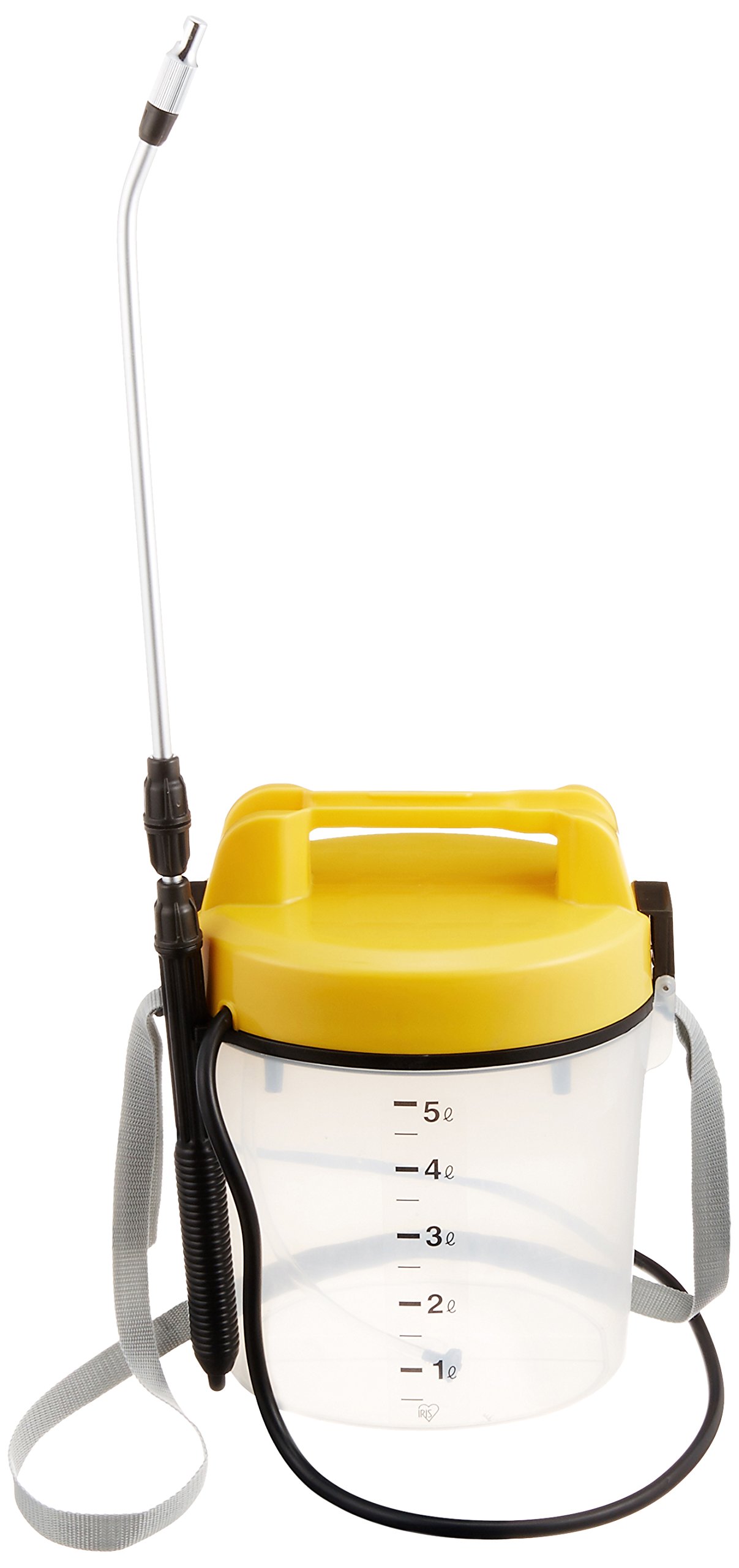 Amazon | アイリスオーヤマ 電池式噴霧器 イエロー 176418 | 除草剤