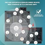 Sengled Intelligent LED Ampoule de jour (Element Classic), Hub requis, 5000K, A19 60W Équivalent, Compatible avec Alexa & Assistant Google & SmartThings, 4 Nombre (paquet de 1) (E11-G14WA_4P)