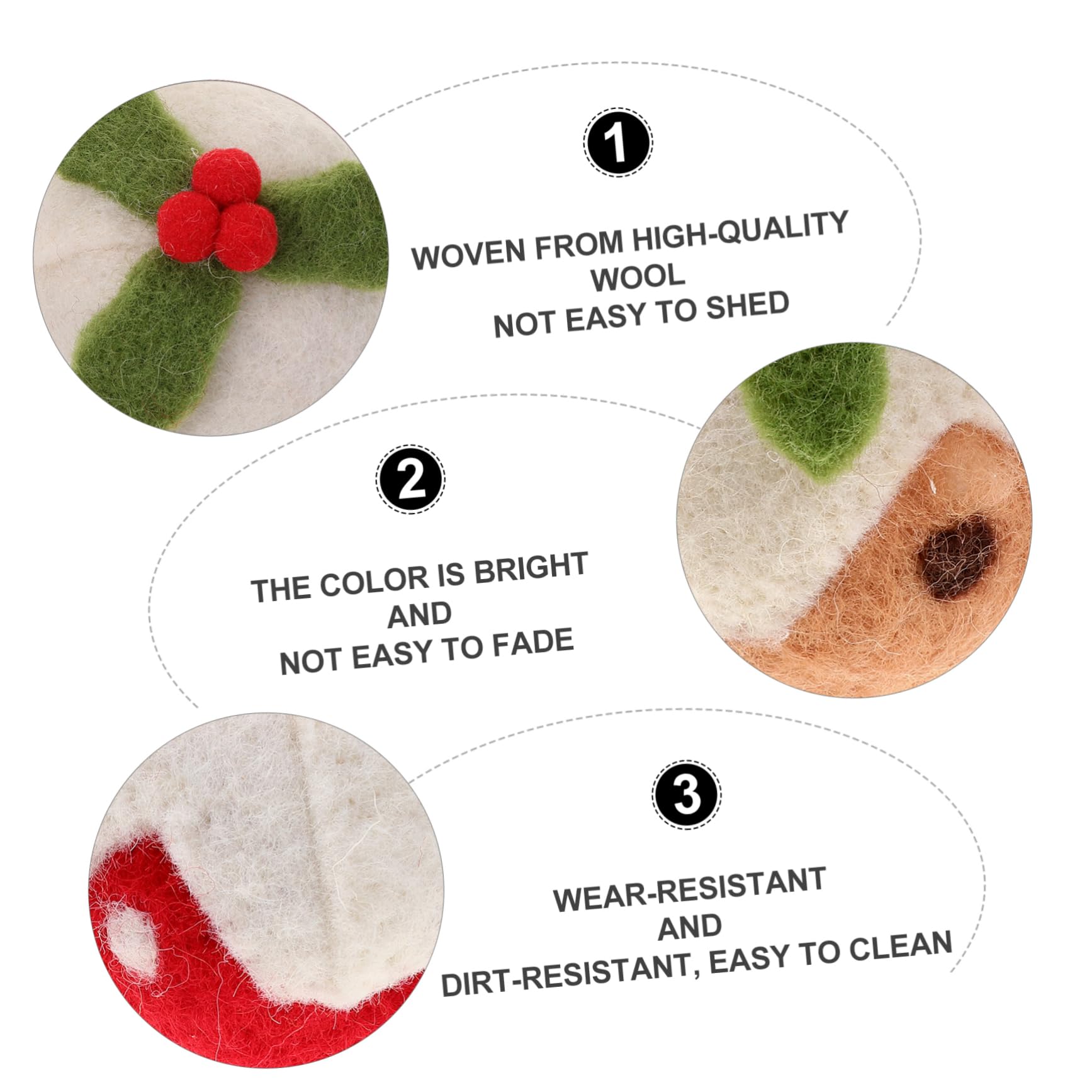 POPETPOP 9 Piezas Pelota de Juguete para Mascotas Gato Juguetes Navidad Hierba gatera Divertido Gato de Cat Toys de Pelota de navideño para rascar s
