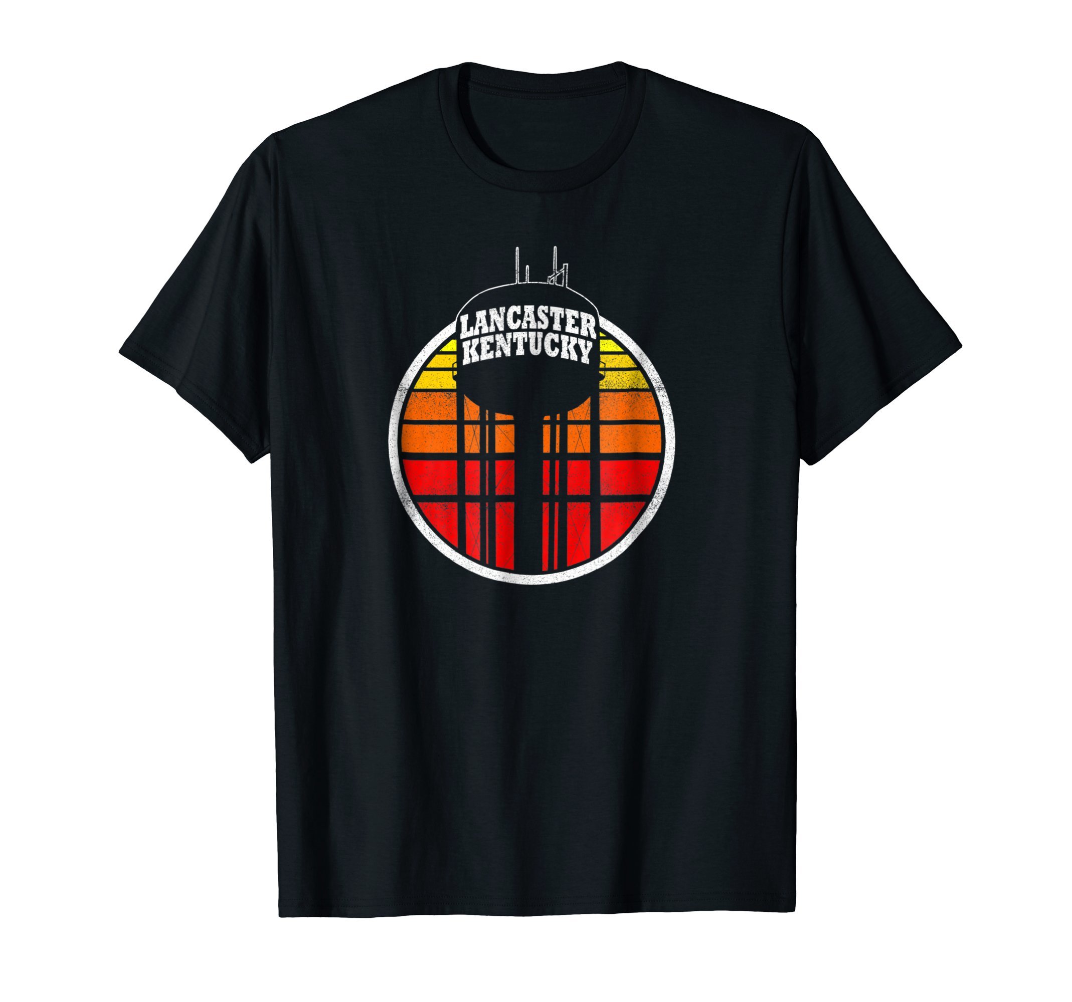 Small Town SunriseLancaster Kentucky Water Tower T-Shirt