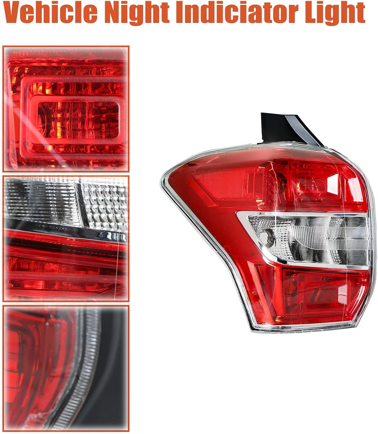 labwork Driver Side Tail Light Replacement for Subaru Forester 2014-2016 Rear Tail Light Brake Lamp Assembly LH Left Side 84912SG051 SU2818105