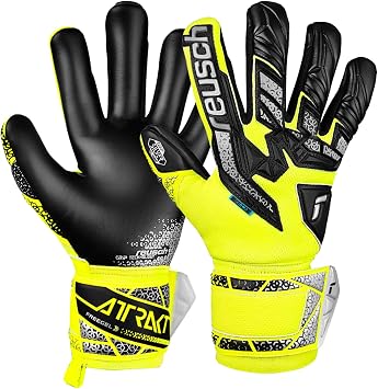 Reusch Attrakt Freegel Silver Goalkeeper Gloves Size 9