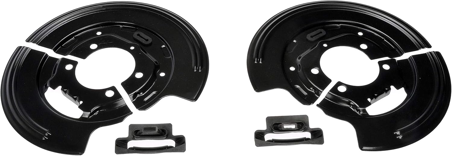 Dorman 924-657 Rear Brake Dust Shield - 1 Split Pair Compatible with Select Jeep Models, 0 Pair (OE FIX)