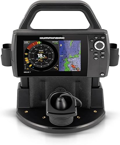 Miniatura 7 de Humminbird ICE Helix 7 G4 GPS Buscador de peces con sonar de doble espectro Chirp - Todas las estaciones