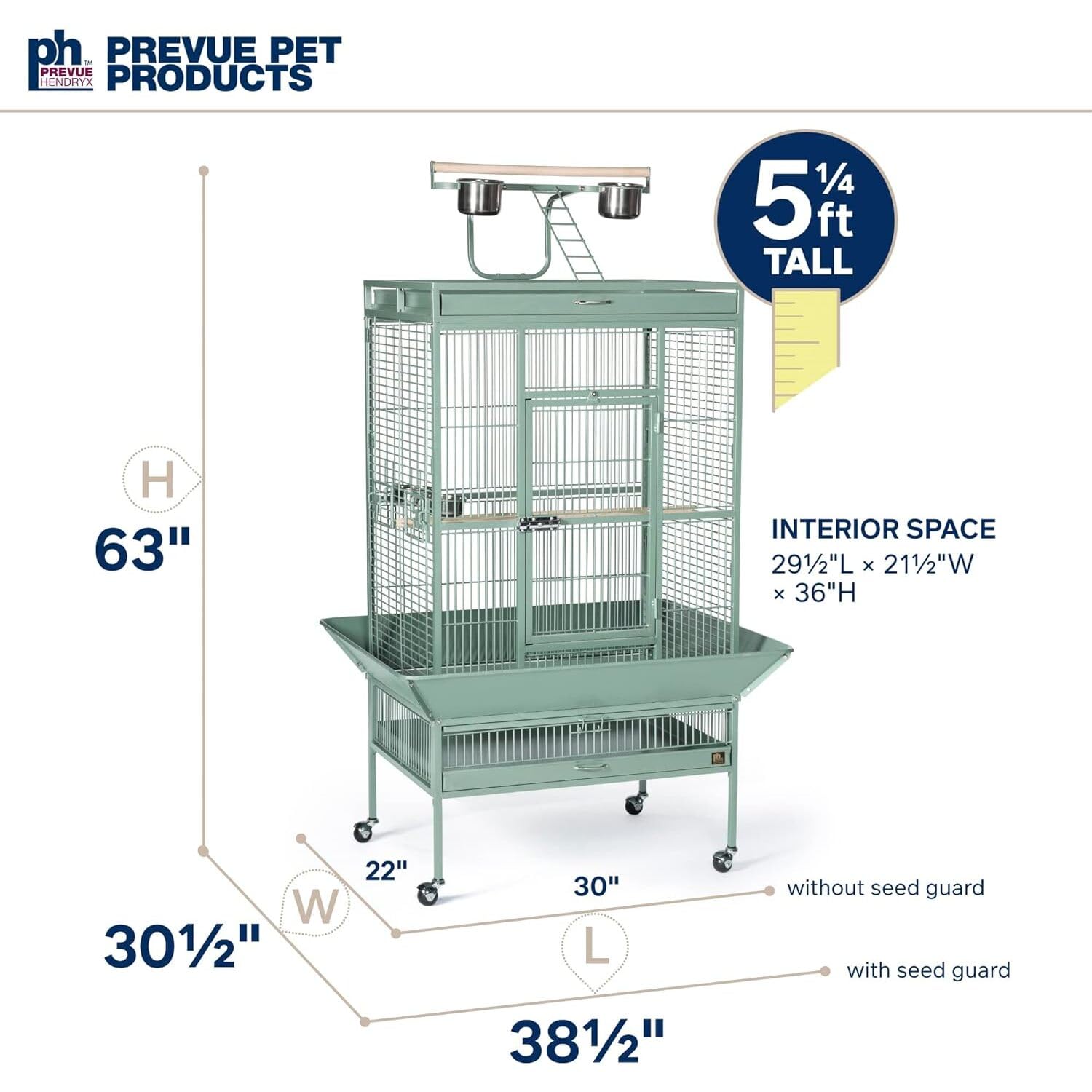 Amazon.com: Prevue Hendryx Pet Products Wrought Iron Select Bird