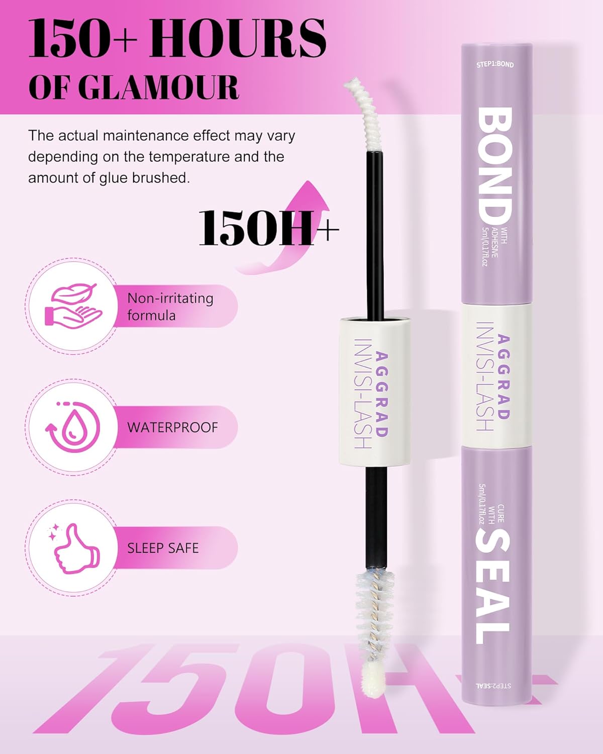 Venus Lash Clusters Kit Short 8-14mm Natural Cluster Lashes Kit Wispy Eyelash Clusters Kit DIY Eyelash Extension Kit with Lash Bond and Seal & Tweezers Remover for Fake Lashes Extensions