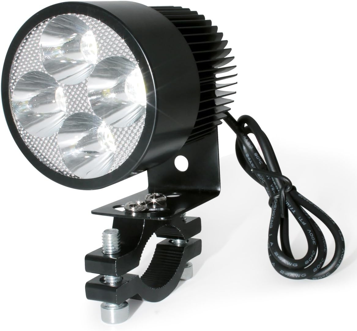 20W High Power 2000LM Led Motorcycle Headlight Lamp Motorbike Led Spot Light for Street Bike Bicycles Motorcycles Motorcycle Rider Cars Trucks Boat Using