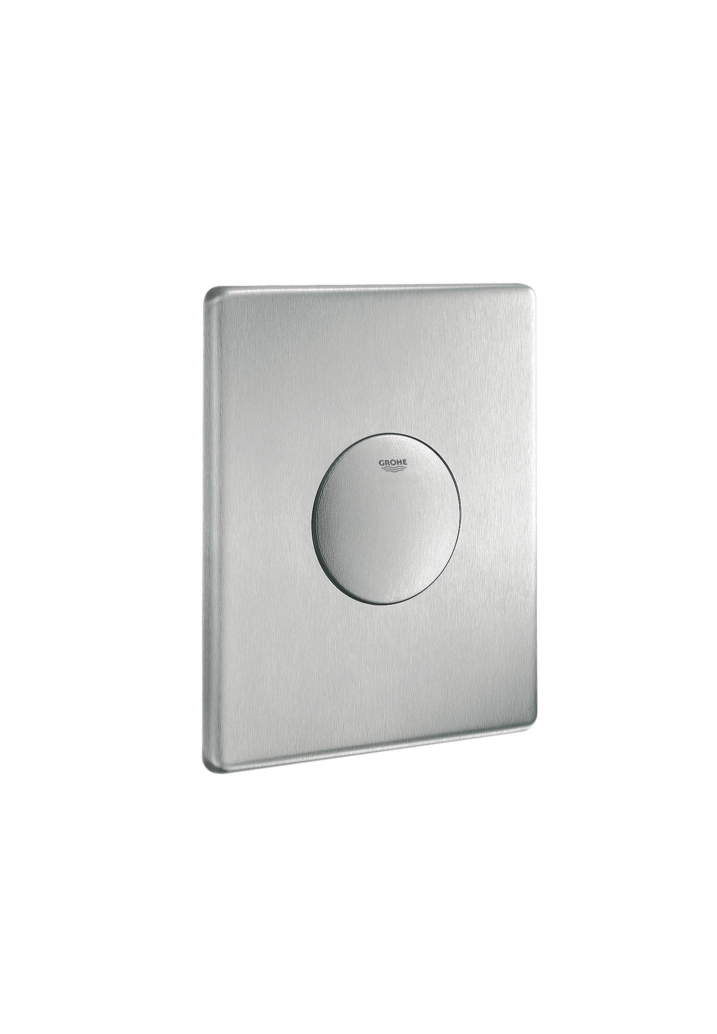 GROHE Skate - Edelstahl- Abdeckplatte (für 1-Mengen-Betätigung, senkrechte Montage, 156 x 197 mm, verdeckte Befestigung), 38672SD0