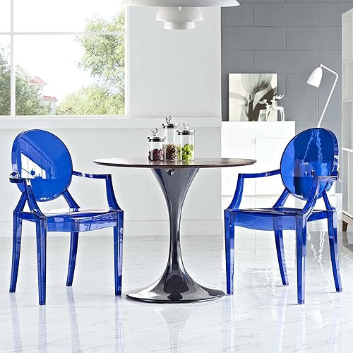 Miniatura 25 de Modway Casper Moderno Acrílico Apilamiento Dos Sillones De Comedor En Humo Humo,Negro -,Azul,Transparente,Rosa,https://www.amazon.com/dp/undefined