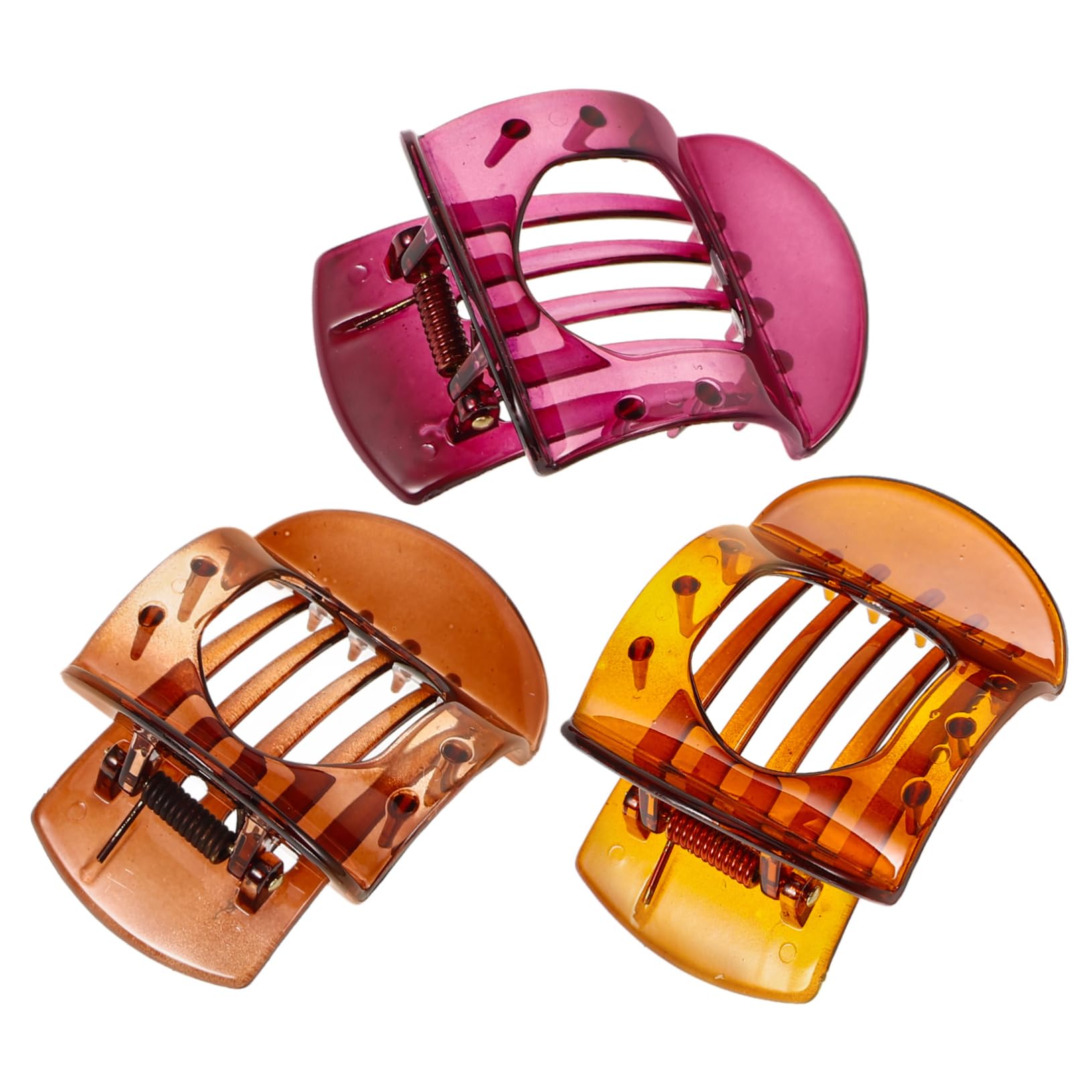 LIFKOME 5 Sets Haarspangen Für Frauen Große Kiefer Haarspangen Innenzähne Dekorative Haarklammern 3 Stück X 5