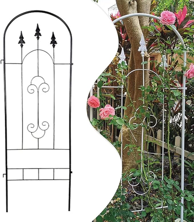 Enrejado de jardín para Enredaderas y Plantas trepadoras, Soporte para