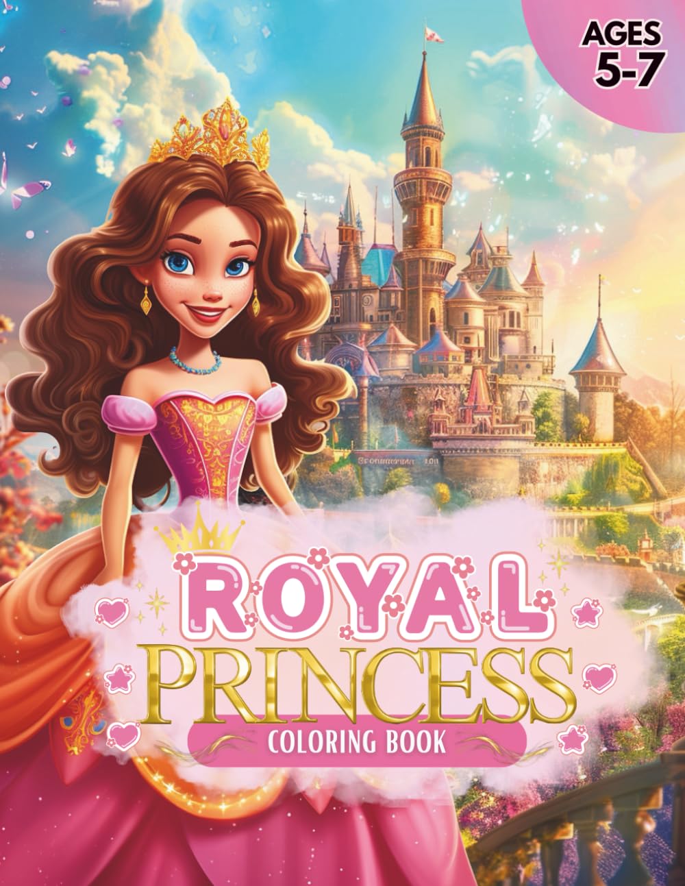 Royal Princess: A Sophisticated Coloring Book for Young Royalty (Princess Dreams)