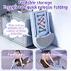 Pilates Board, Foldable Pilates Reformer Board, 6-in-1 Pilates Reformer Set with Automatic Rebound Ab Roller, Abdominal Exercise Machine for Home Workouts