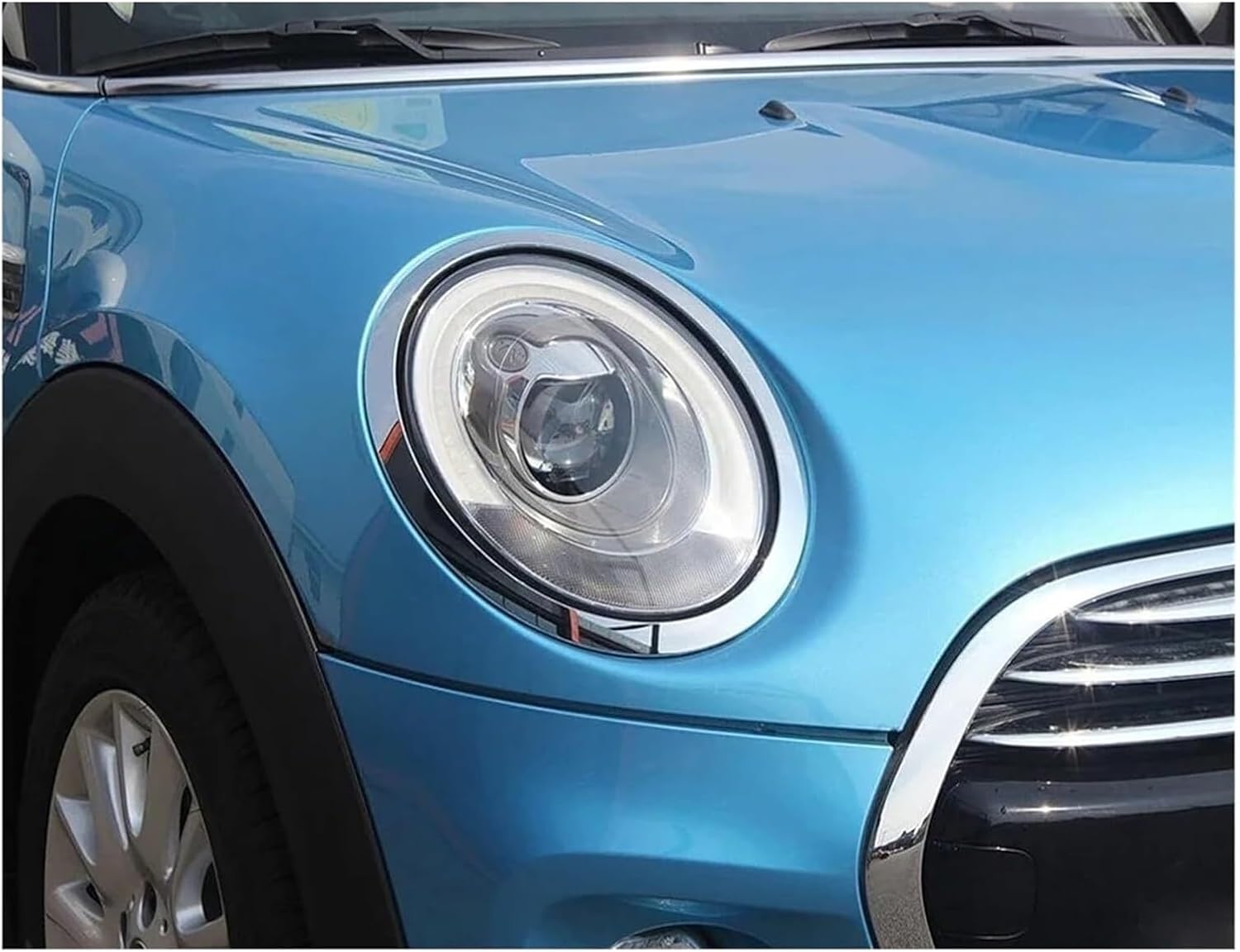 Car Headlight Lens Replacement for BMW For Mini F56 2014 2015 2016 2017 2018 Car Headlight Lens Cover Lamp Transparent Shell