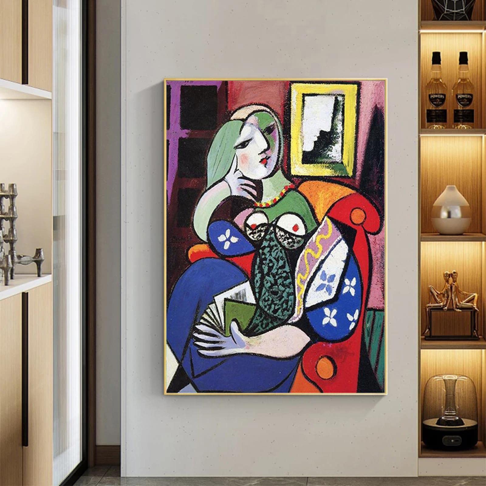 Poster Il Bacio Di Picasso 40x30cm - Stampa Su Cartoncino Premium Per Decorazione Parete