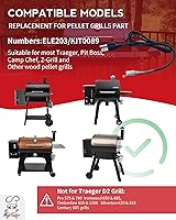Vista 2 de Cable de alimentación de CA de repuesto de 6 pies para parrilla de pellets y ahumador Compatible con Traeger, Pit Boss, Camp Chef, Z-Grills 3