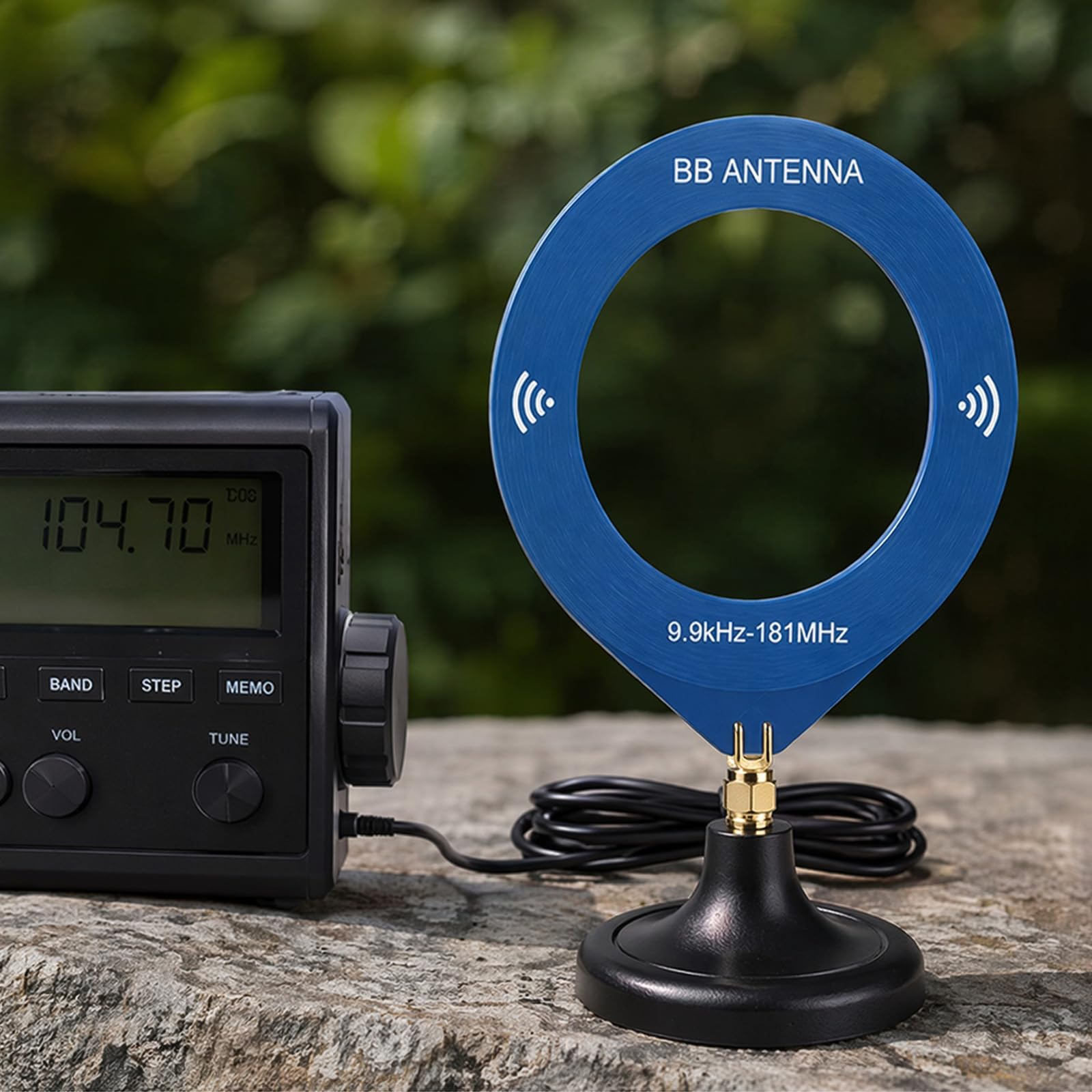 Antena pierścieniowa SMA Donut Podstawa do radia Walkie Talkie SDR 10kHz