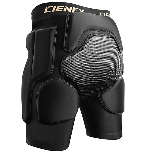 3D Hip Protective Padded Shorts EVA Tailbone Pad Impact Gear