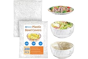 200-Pack Plastic Bread Proofing Covers