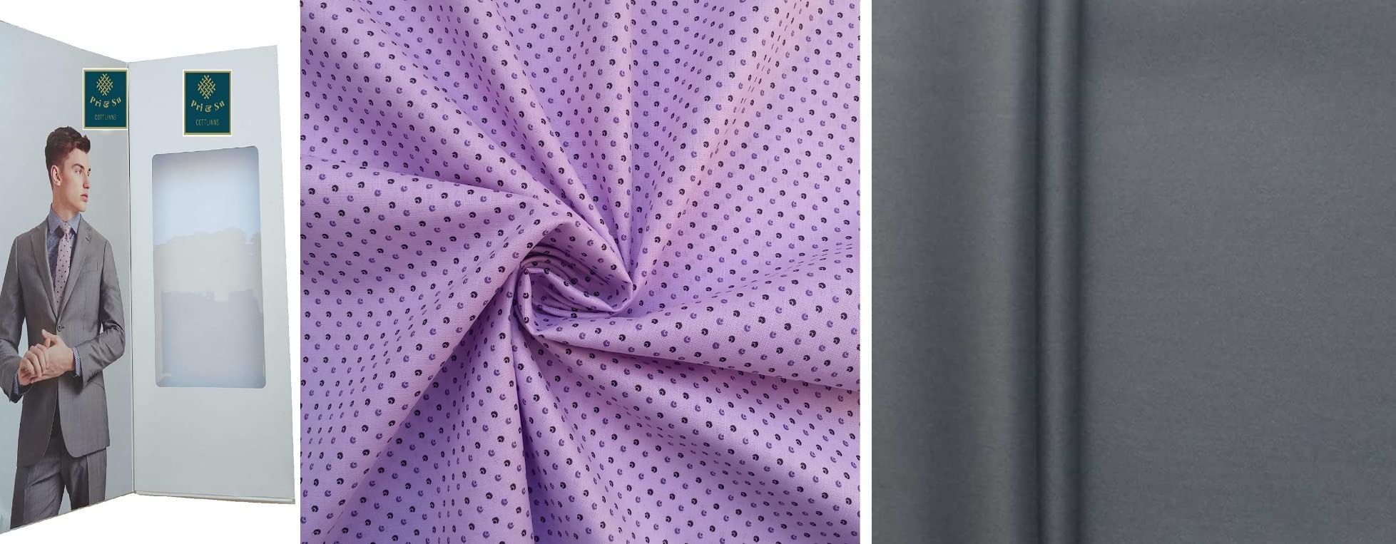 Pri & Su CottLinns Combo of Cotton Shirt 400018 & Trouser 90005-picture-13