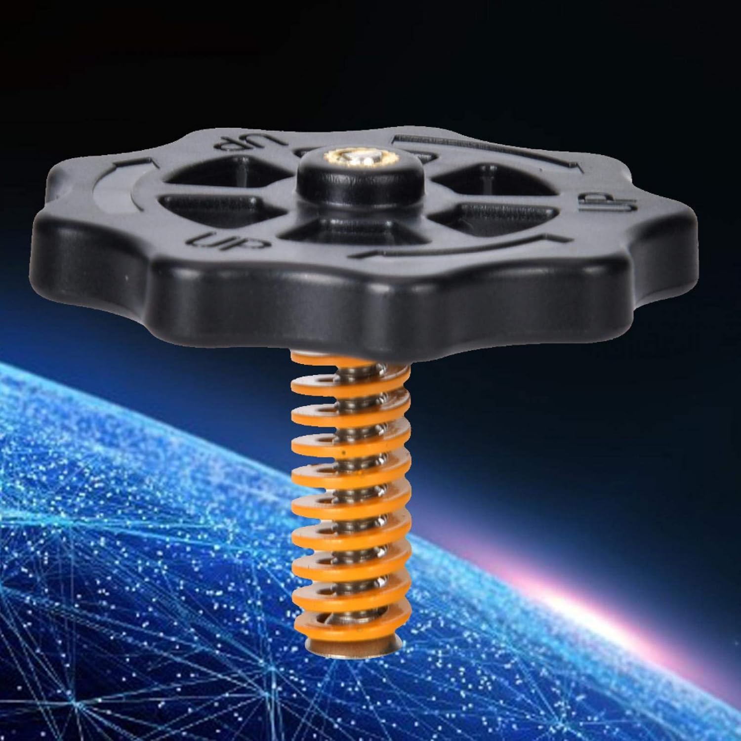 review Hot Bed Leveling Kit, 3D Printer Parts High Strength Special Accessory Leveling Nut Durable for Industrial Equipment