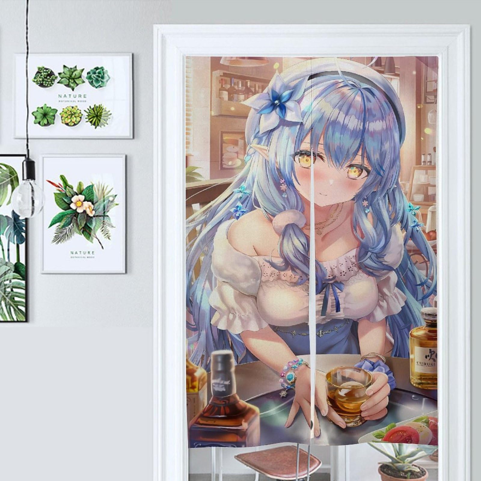 Amazon｜出入り口 断熱カーテン 厚手 間仕切り ホロライブ Hololive