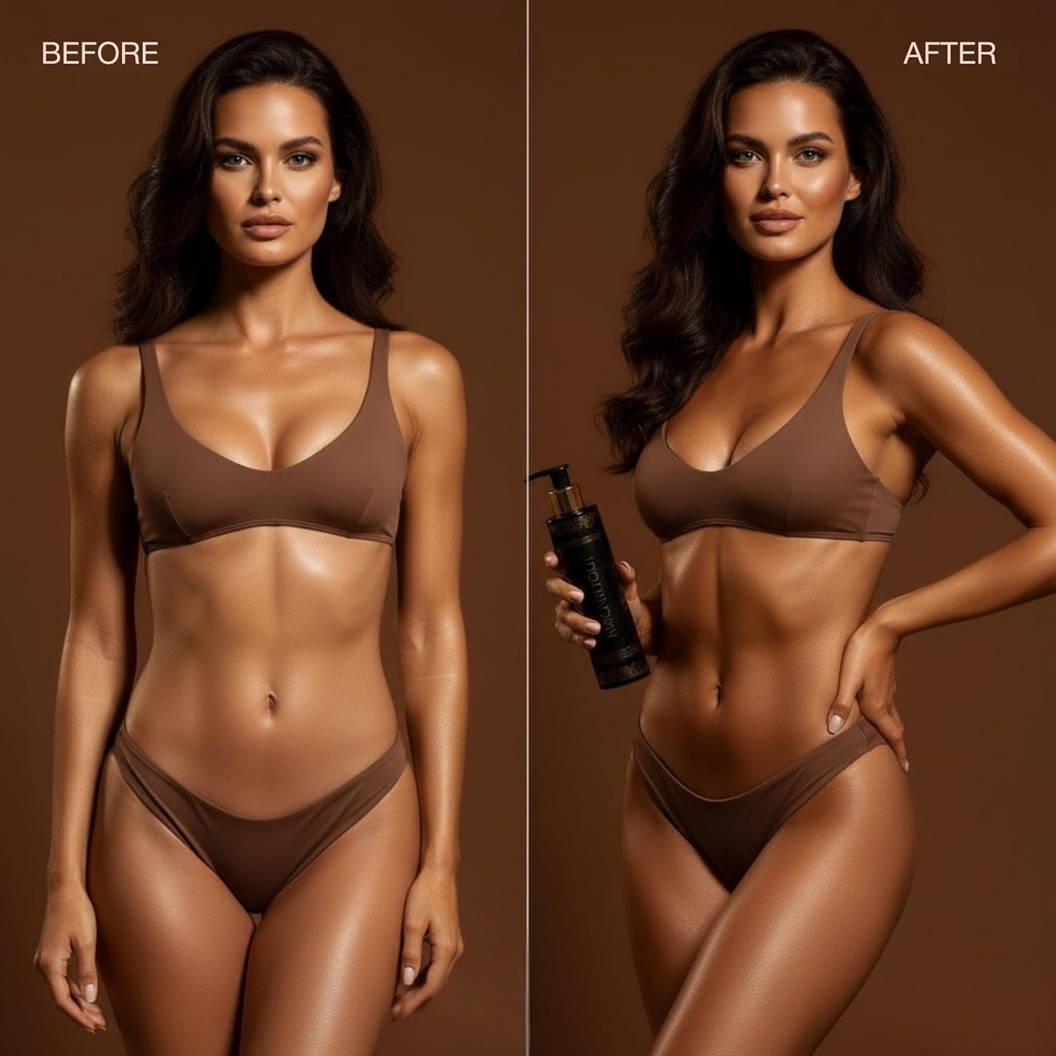 Onyx Magnifique Indoor & Outdoor Tanning Lotion with Bronzer and Accelerator for Tanning Beds, Dark Tan DHA Bronzing Lotion, Moisturizing Body Tanner with Vitamin E | 8.45 fl oz