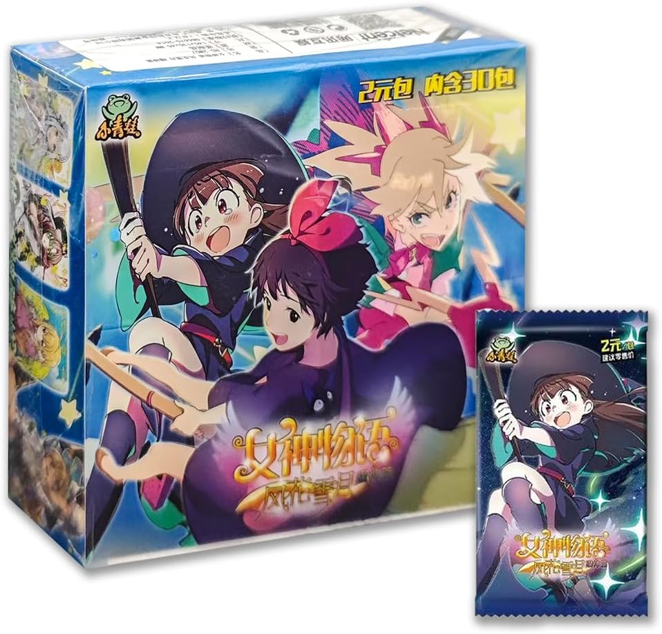 Goddess Story Booster Box Goddess Story Waifu Series TCG Anime Girl Collection Trading Cards (NS2-7)