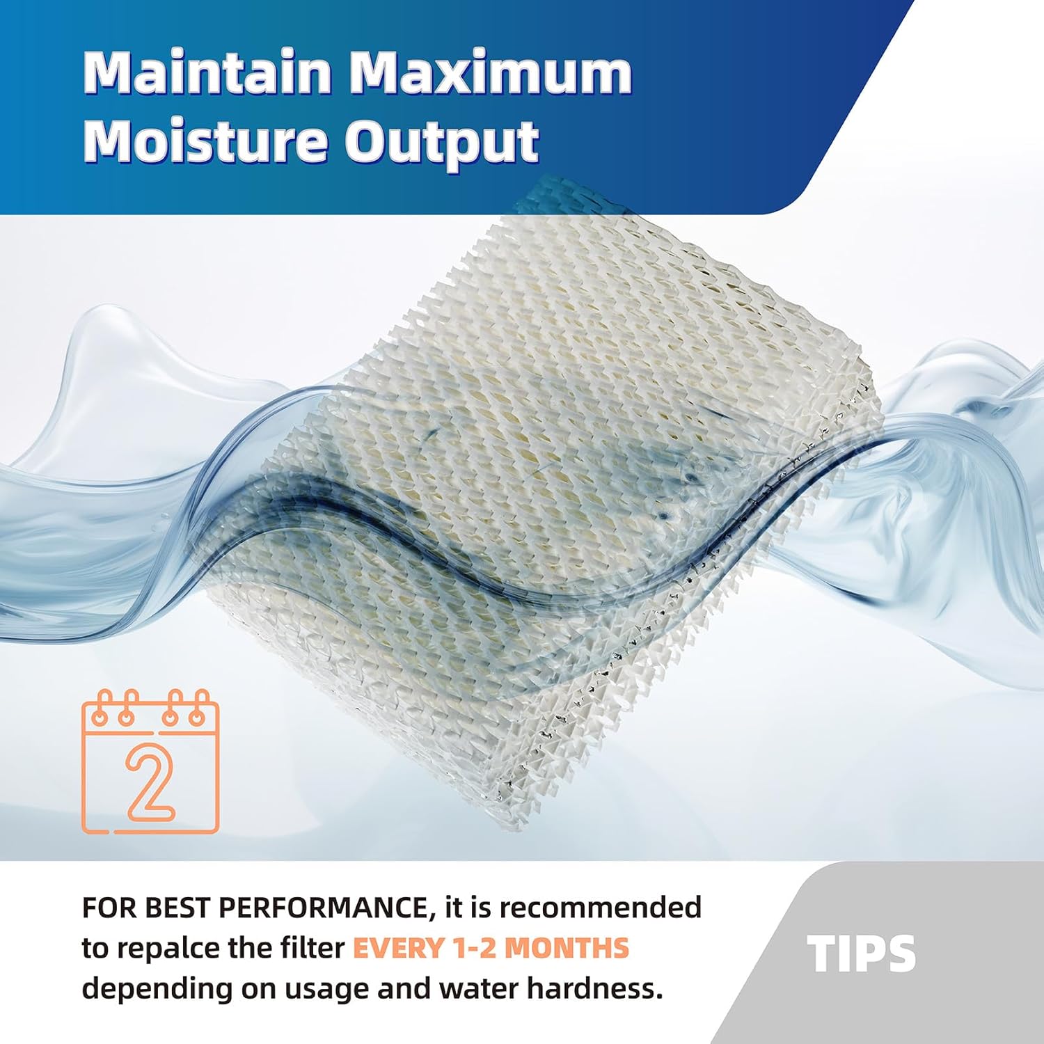 Ximoon HDC12 Humidifier Wick Filters | HDC-12 Replacement HD13030 HD1303 HD14060 HD1406 HD13050 HD1305 HD1407,Humidifier Filters 14911 32-14911 ES12-4 Pack