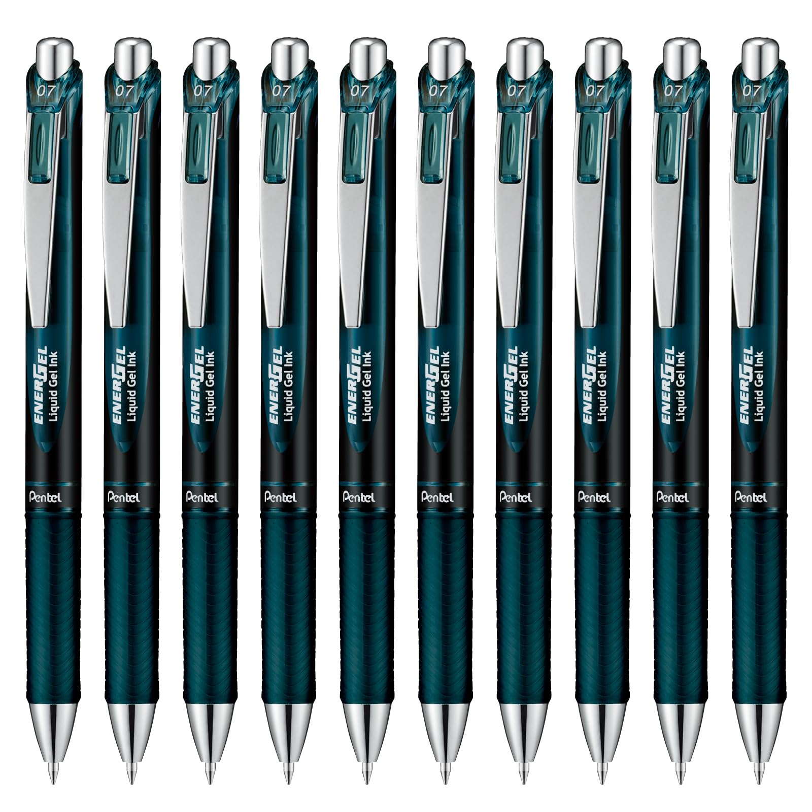 Pentel EnerGel XM BL77A2 Retractable Gel Ink Pen Indigo Black (Pack of 12)
