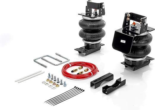 Shocksstruts Tow Assist Air Suspension Bag Kit – For 2003-2013 Dodge Ram 2500 3500 – Rear Load Lifter, 0.5-3" Adjustable