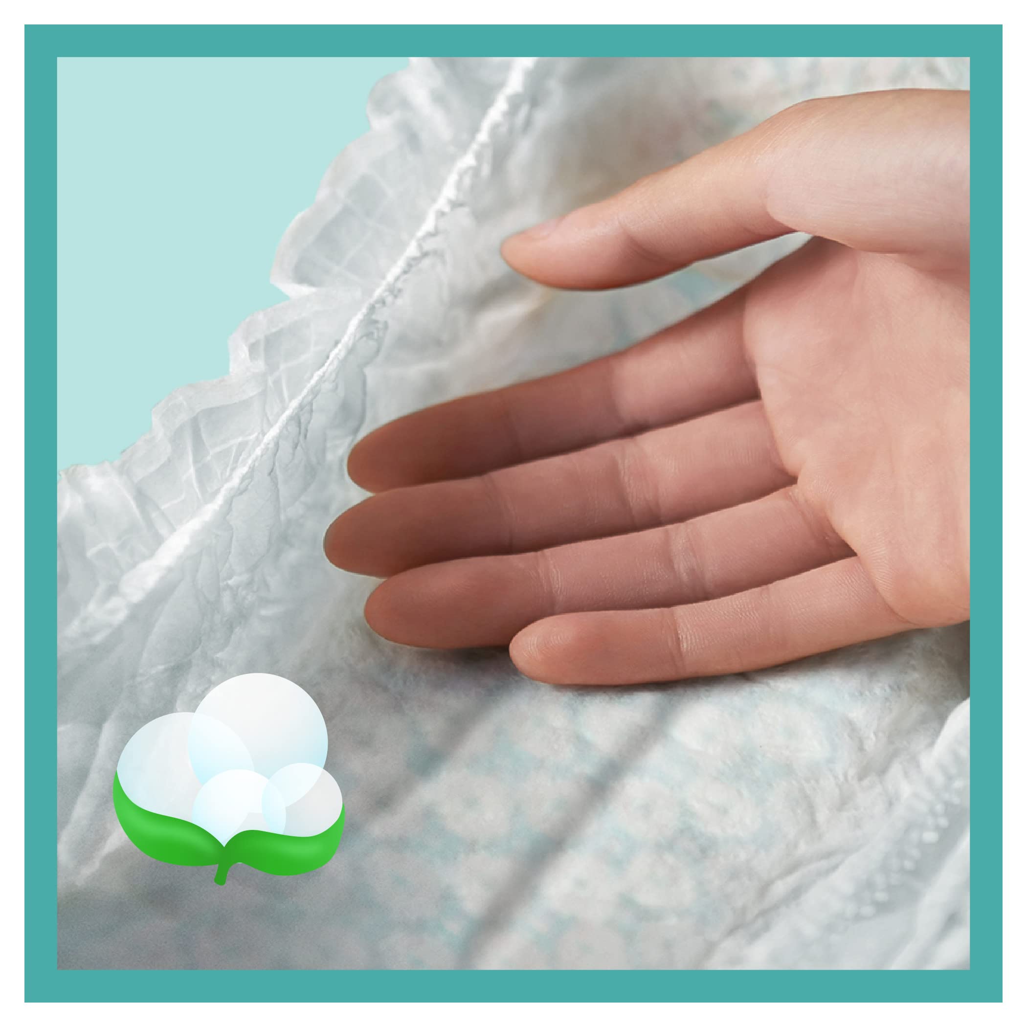 Pampers Pañal tamaño 4 (9-14 kg), pañales Active Baby 180 unidades, embalaje mensual, protección contra fugas durante todo el día