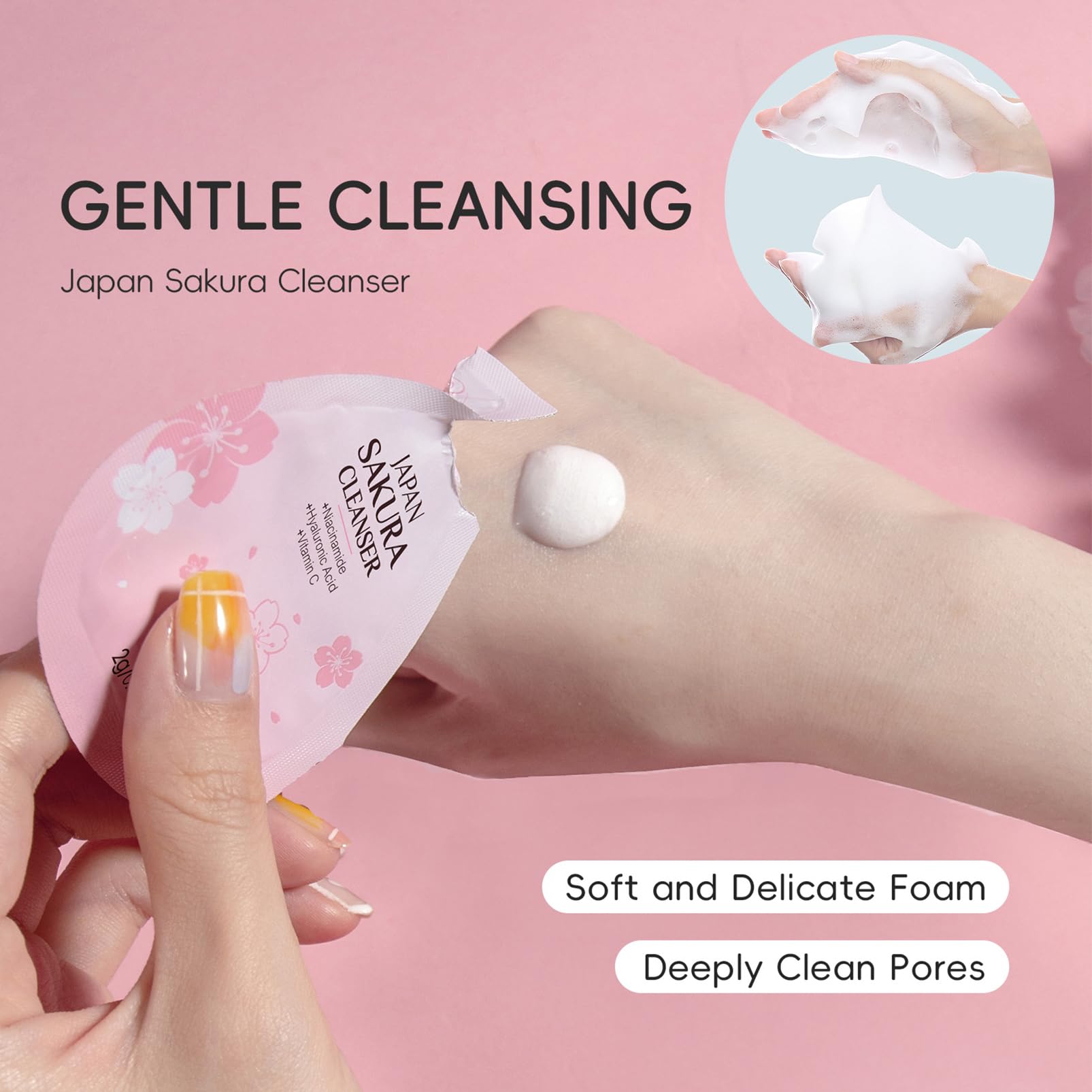 Teen Girl Gifts Skincare Sets, Skin Care Set, Girls Pamper Set including Cleanser,Mud Mask,Sleeping Face Mask - Image 4