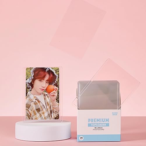 Miniatura 4 de Mandu Deco Toploaders para tarjetas fotográficas Kpop Album, 2.5 x 3.5 pulgadas (paquete de 25)