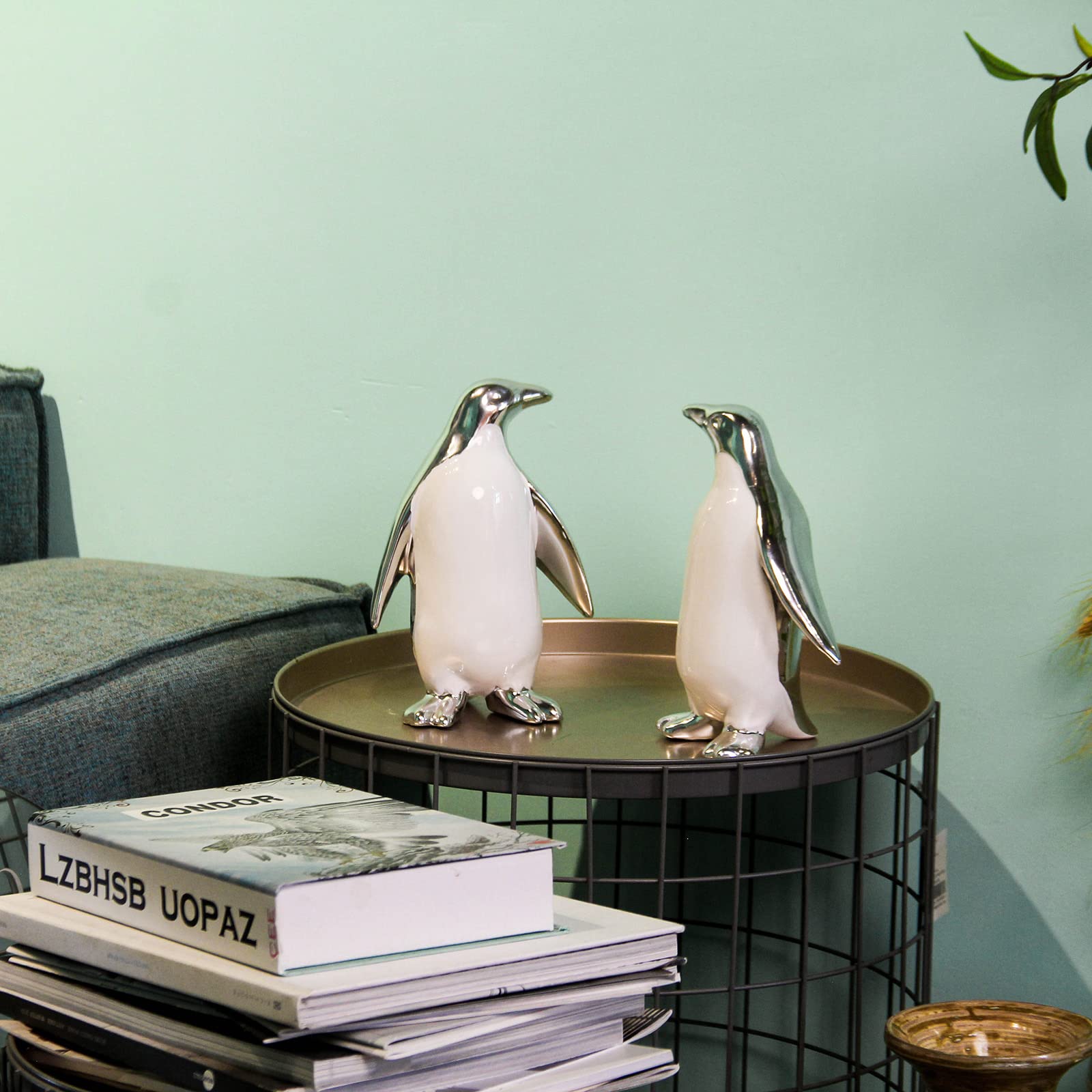 Mini-Pinguin-Figuren Aus Kunstharz – 30 Stück, Für Deko, Mooslandschaften, Kuchendekoration