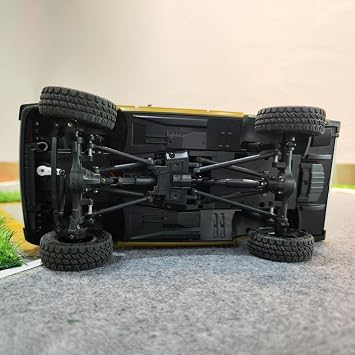 1/18 2.4G RC Rock Crawler Car LDC LD18401 4WD Remote Control Climbing Car Simulation SUV Vehicle Brushed Motor ESC Servo RTR