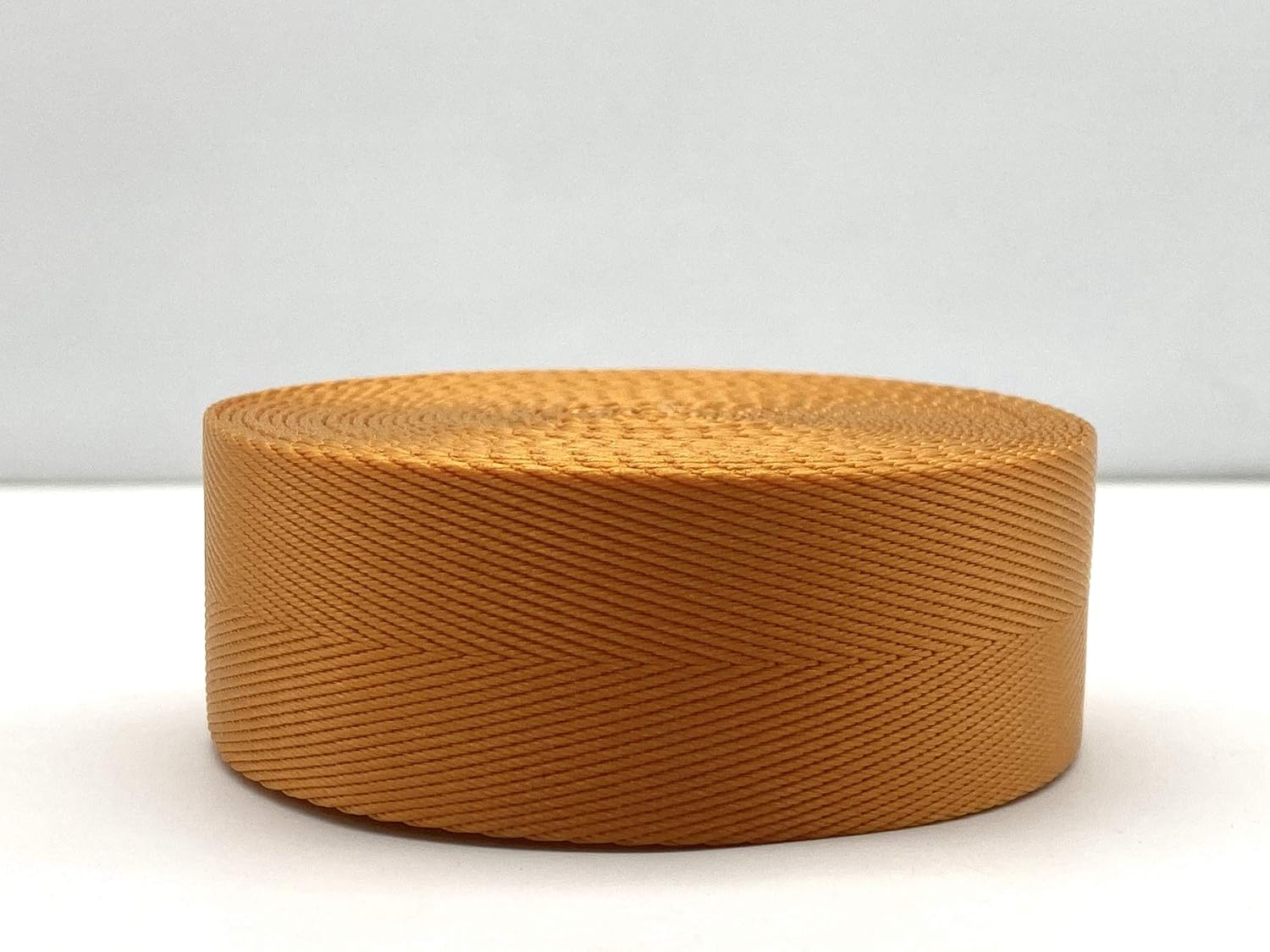 Nylon Webbing Ribbon 1 1/2 inch (38mm) Heavy Weight Yellow Strap Replacement 5 Yards ZA61