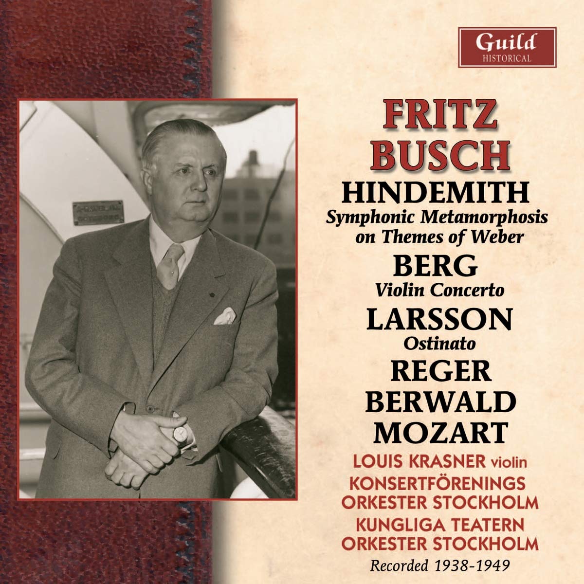 Wolfgang Amadeus Mozart: Fritz Busch in Stockholm