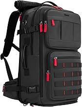 Gonex Rice Backpack 40L - 45L, Large Hand Luggage Duffel Bag Made of Nylon, 3-in-1 Shoulder Bag & Laptop Backpack for Men & Women, Lightweight & Durable for Work and Travel
