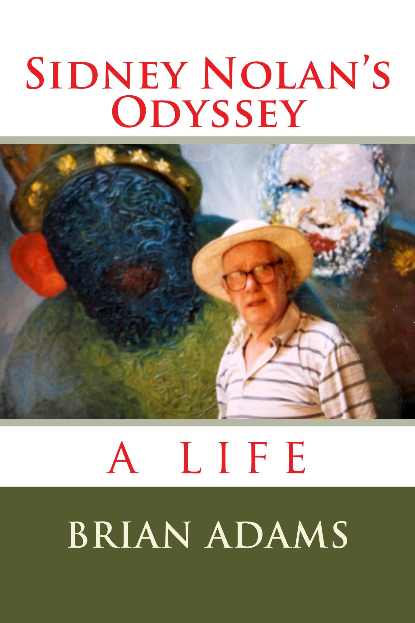 Sidney Nolan's Odyssey English Edition livre art biographie peintre australien contemporain